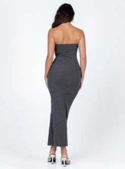 Princess Polly Oscar Midi Dress Grey 11 Princess Polly Oscar Midi Dress Grey -Eva Style Shop 4 modelinfo valentina us6 3763f9f9 f132 4ce8 a4bc 299cdc16d155