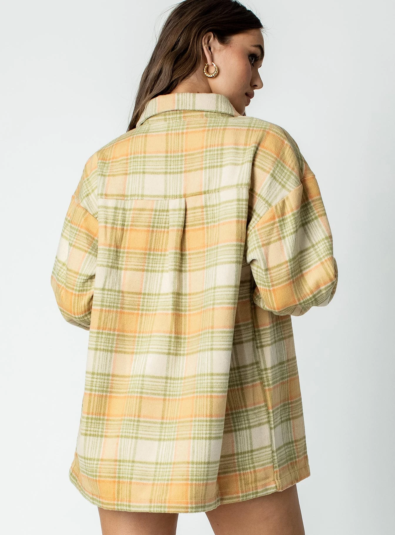 Princess Polly Mila Shirt Orange Multi 7 Princess Polly Mila Shirt Orange Multi - Image 5