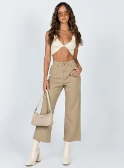 Princess Polly Ruby Cropped Jeans Tan -Eva Style Shop 4 3ea19435 d576 4a9b 9980 efb7eed75dab