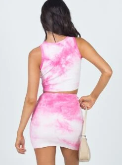 Princess Polly Kiele Tie Dye Mini Skirt Pink -Eva Style Shop 4 569e68f4 a555 4550 8e6a 6fb9735da24c