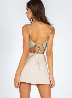 Selby Mini Skirt Oatmeal -Eva Style Shop 4 64a32f4b 54c8 4d48 ab4d a6401174e0a2