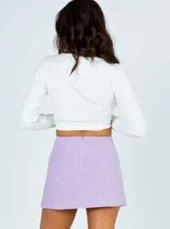 Princess Polly Selby Mini Skirt Lilac 14 Princess Polly Selby Mini Skirt Lilac -Eva Style Shop 4 682f2522 ea23 4934 be52 324d35d7a5c5