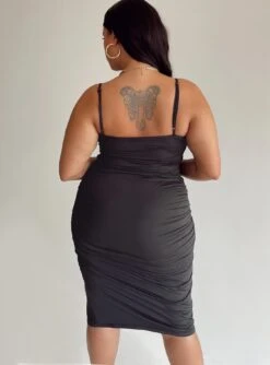 Adalee Midi Dress Black Curve 9 Adalee Midi Dress Black Curve -Eva Style Shop 4 aefba261 ff2d 4a92 bc50 52e56f12ede9