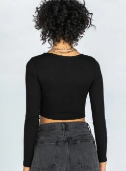 Princess Polly Stormi Long Sleeve Top Black 9 Princess Polly Stormi Long Sleeve Top Black -Eva Style Shop 4 b736a863 259d 4931 bef7 97db5ffeaf7e