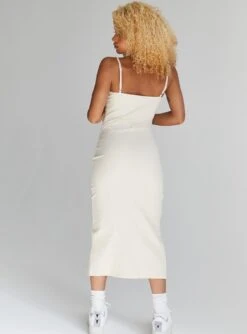 Princess Polly Muir Midi Dress Beige -Eva Style Shop 4 f641ef28 5755 4838 9cf4 5301d2ef243d