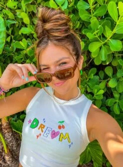 Princess Polly Dream On Tank Top White