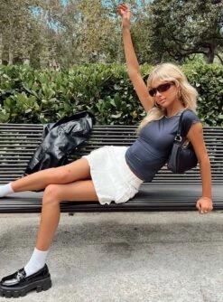 Princess Polly Addyson Cargo Mini Skirt White 17 Princess Polly Addyson Cargo Mini Skirt White -Eva Style Shop 5 modelinfo beanie us2