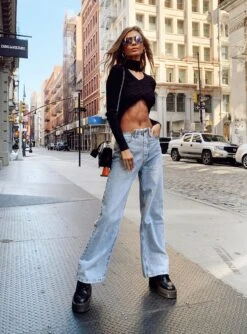 Princess Polly Chain Reaction Jean