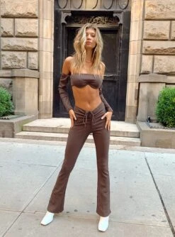 Princess Polly Kara Set Brown