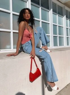 Princess Polly Prague Oversized Denim Jeans