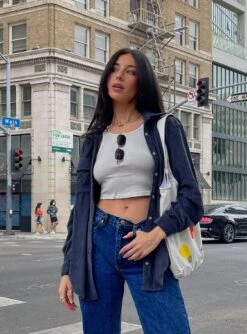 Princess Polly Rylan Shirt Blue