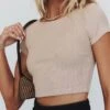 The Classic Cropped Tee Beige 1 The Classic Cropped Tee Beige -Eva Style Shop THE CLASSIC CROPPED TEE BEIGE e832bd0a 54fc 4bbc bf04 56b5eefdbcee
